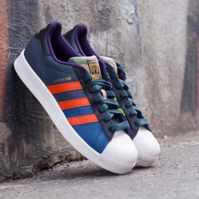 adidas Superstar Oddity K Dark Marine/Collegiate Orange/Ftwr White