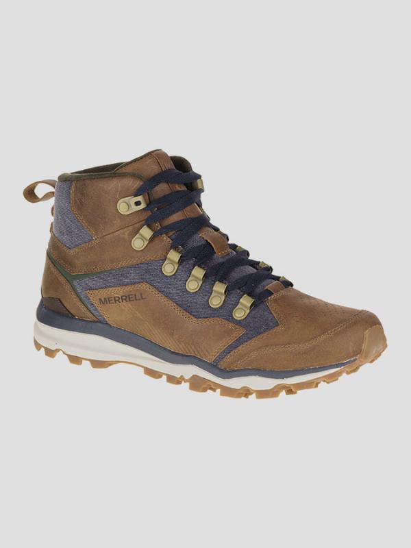 Boty Merrell ALL OUT CRUSHER MID Hnědá
