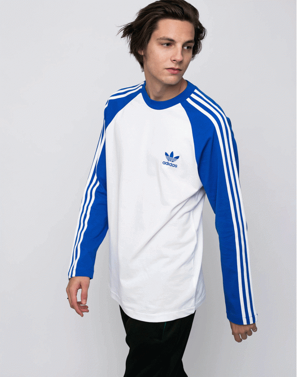 Adidas Originals 3 Stripes BLUE L