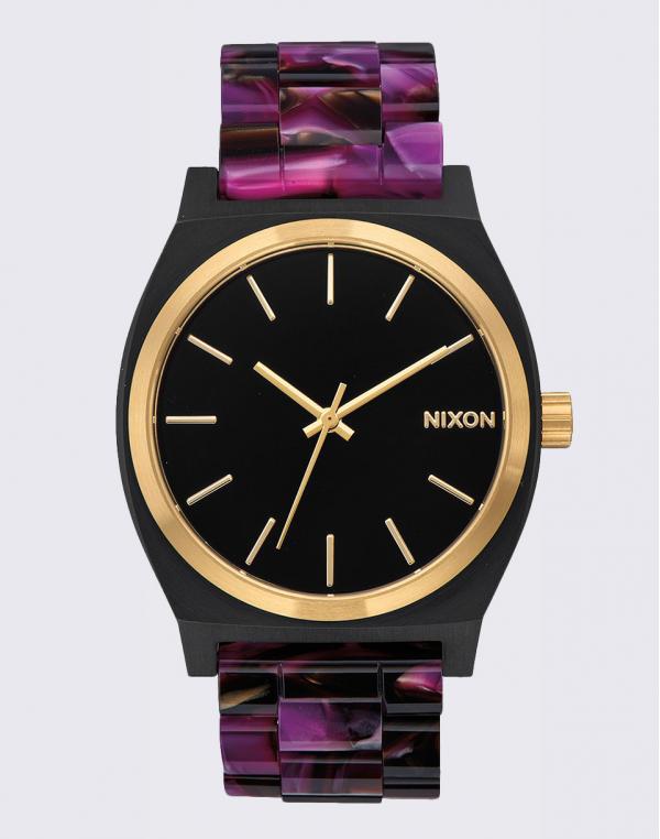 Nixon Time Teller Acetate Multi/Black/Gold