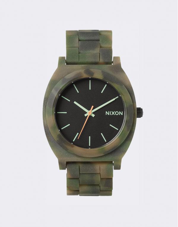 Nixon Time Teller Acetate Matte Black/Camo