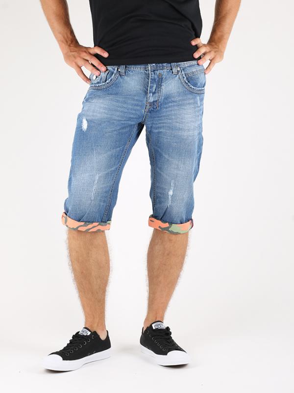 Kraťasy Alcott SLIM FIT Modrá
