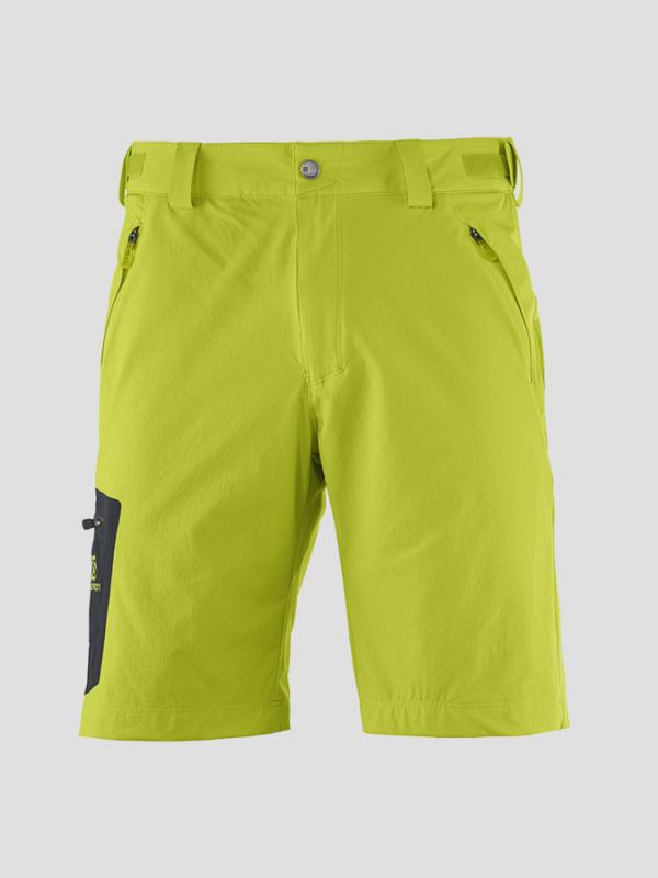 Kraťasy Salomon WAYFARER SHORT M LIME PUNCH Žlutá