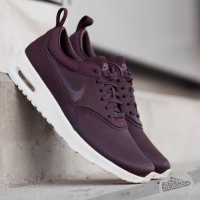 Nike Wmns Air Max Thea Premium Mahogany/ Mahogany- Team Red- Sl