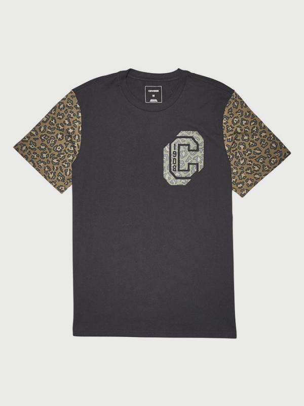 Tričko Converse Leopard Collegiate C Tee Barevná