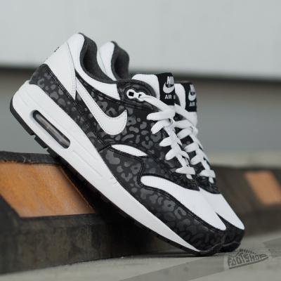 Nike Air Max 1 Print (GS) White/ White- Black- Anthracite
