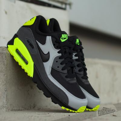 Nike Air Max 90 Mesh (GS) Black/ Black- Wolf Grey- Dark Grey