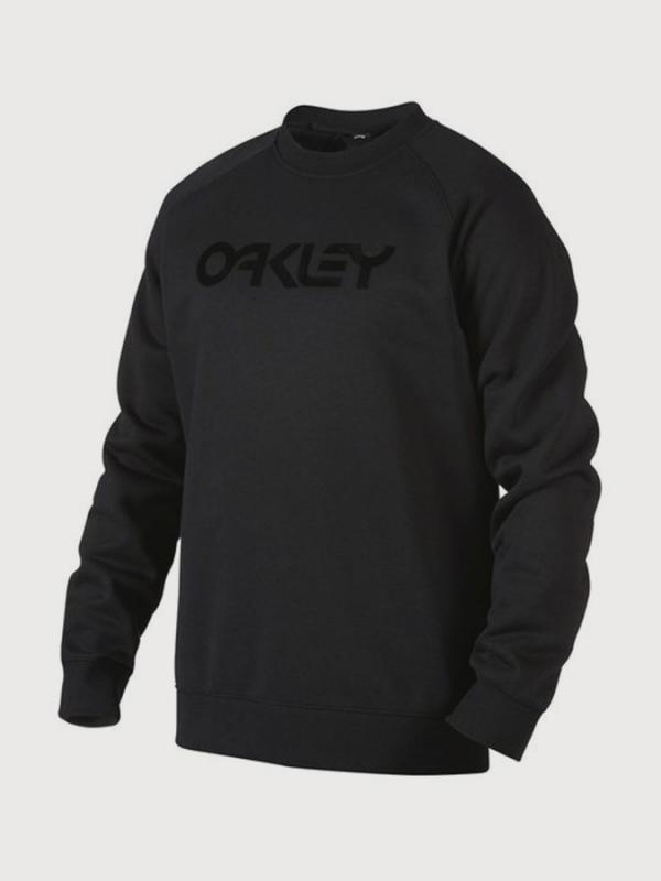 Mikina Oakley Dwr Fp Crew Blackout Černá