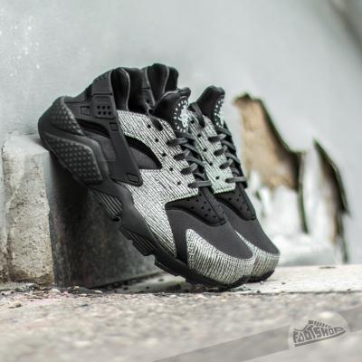 Nike Wmns Air Huarache Run Premium Metallic Hematite Pack Black/Metallic Silver
