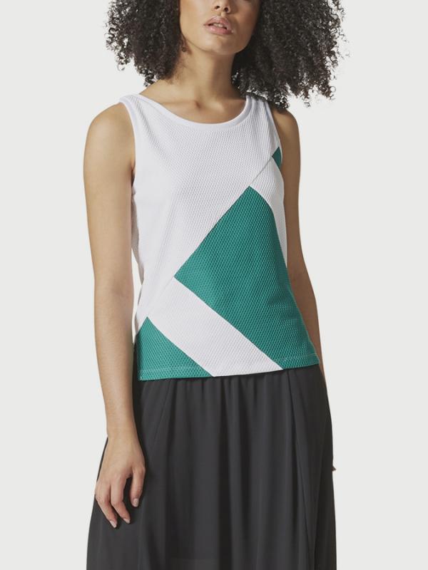 Tílko adidas Originals EQT TANK Bílá