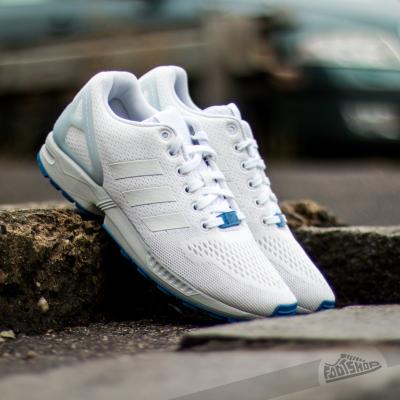 adidas ZX Flux Ftw White/ Cool Grey/ Blue