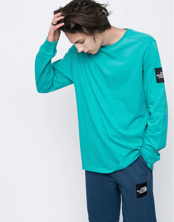 The North Face Fine 2 Porcelain Green XL