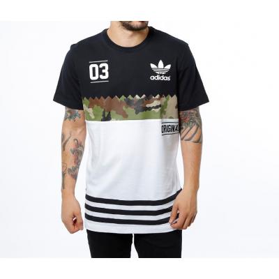 adidas Serra Ted Tee White/ Hemp
