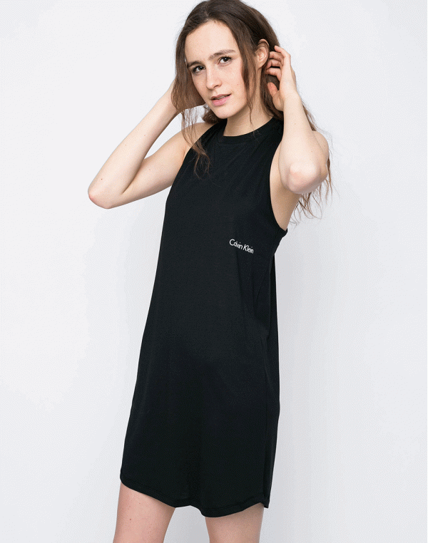 Šaty Calvin Klein Tank BLACK
