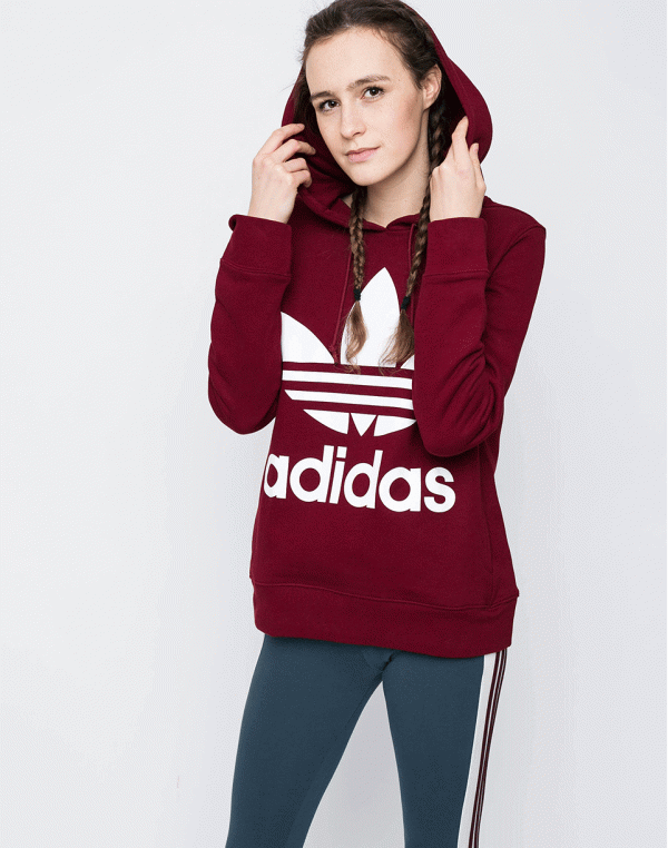 Adidas Originals Trefoil Collegiate Burgundy 38