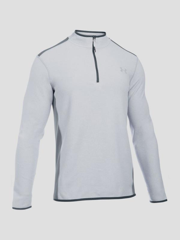 Mikina Under Armour Coldgear The CGI Fleece 1/4 Zip Bílá