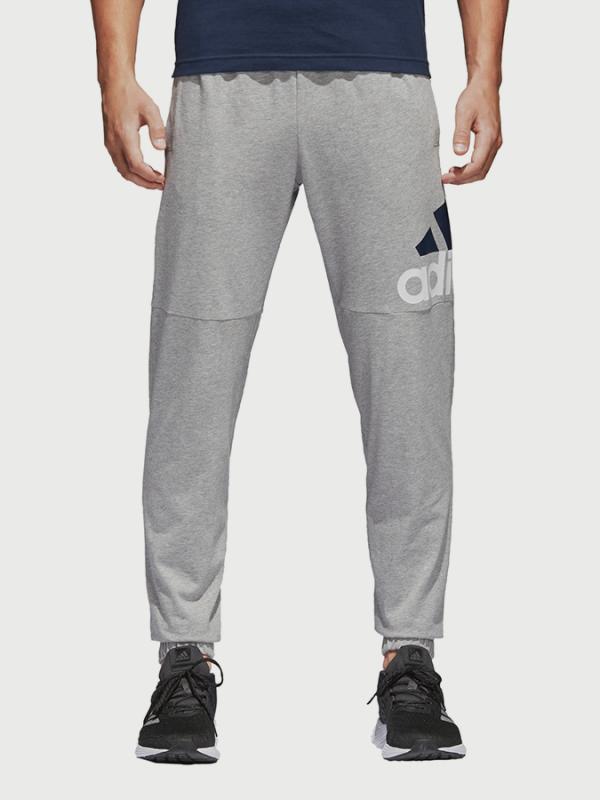 Tepláky adidas Performance Ess Lgo T P Sj Šedá