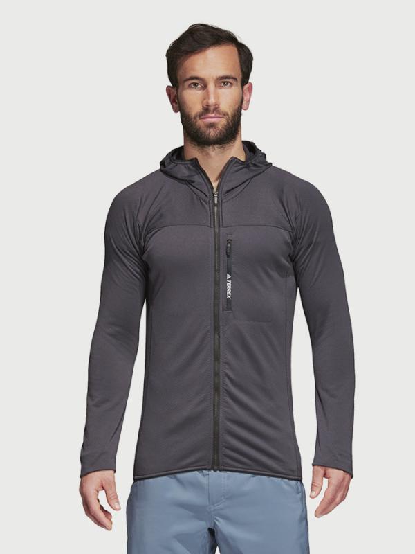 Mikina adidas Performance Tracerock Ho Fl Černá