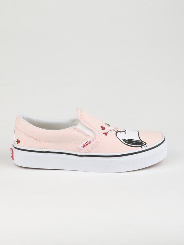 Boty Vans Td Classic Slip-On Peanuts Růžová