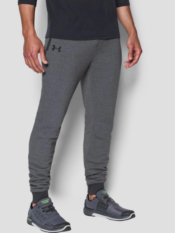 Tepláky Under Armour Threadborne Stacked Jogger Šedá