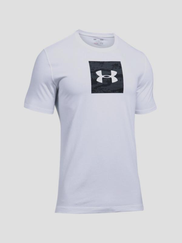 Tričko Under Armour Camo Boxed Logo SS Bílá