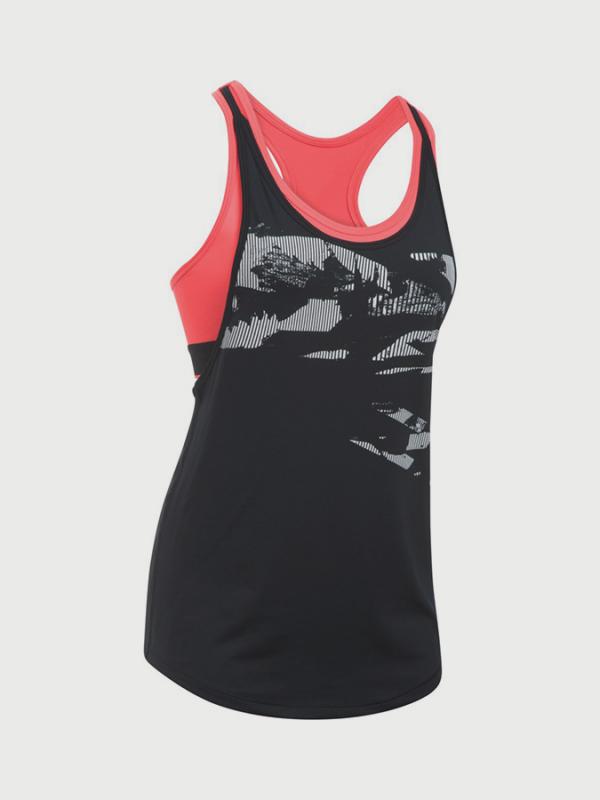 Tílko Under Armour HG 2-In-1 Prt Tank Černá