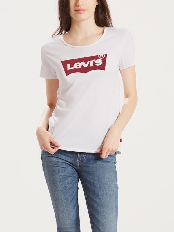 Tričko LEVI'S The Perfect Tee Modrá