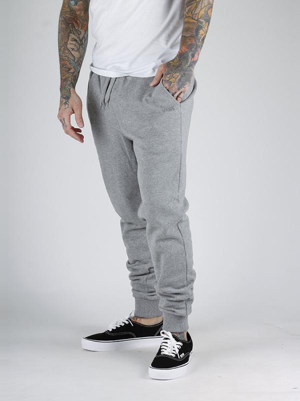 Tepláky Vans MN CORE BASIC FLEECE Cement Heath Šedá