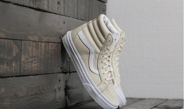Vans Sk8-Hi Reissue DX (Tumble Leather) Turtledove/ True White