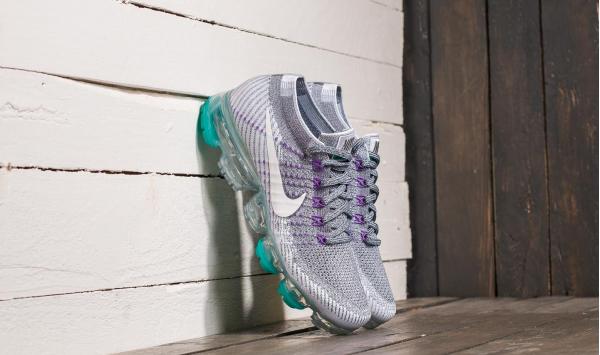 Nike W Air Vapormax Flyknit E Cool Grey/ White-Pure Platinum