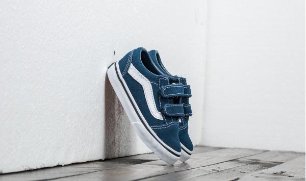 Vans Old Skool V (Suede) Dress Blues/ Black