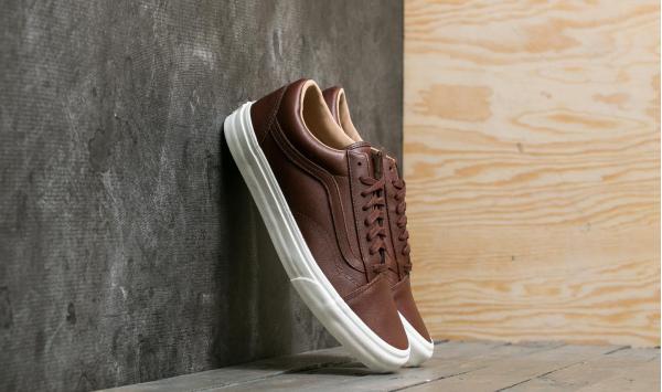 Vans Old Skool (Lux Leather) Chocolate/ Porcini