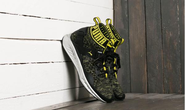 Puma Ignite evoKnit NC Black/ Quite Shade/ Yellow