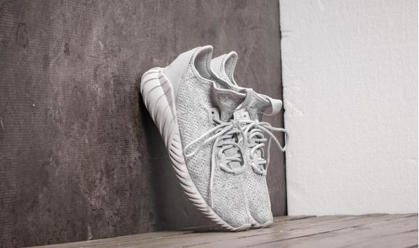 adidas Tubular Doom Sock Primeknit Grey Two/ Ftw White/ Blue