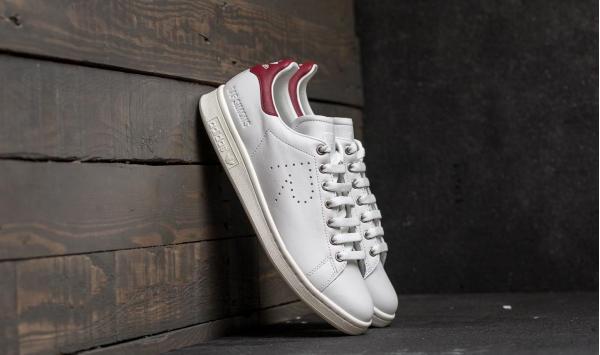 adidas x Raf Simons Stan Smith Vintage White/ Collegiate Burgundy