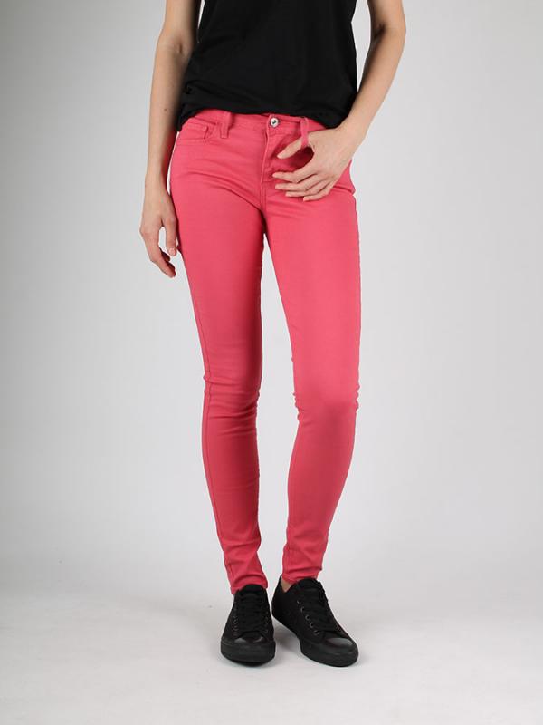 Džíny LEVI'S SUPER SKINNY Růžová