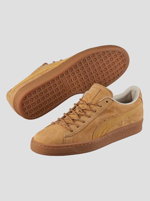 Boty Puma Basket Classic Winterized Taffy Hnědá