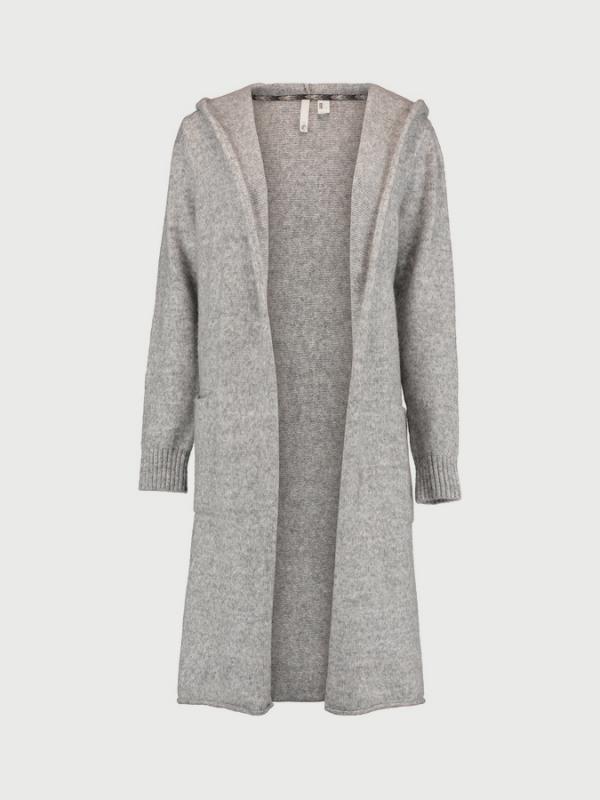 Svetr O´Neill LW Skyland Hooded Coatigan Šedá