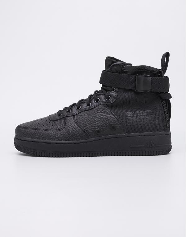 Nike SF Air Force 1 Mid BLACK/BLACK-BLACK 44
