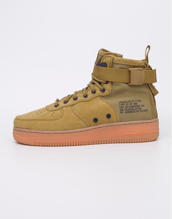 Nike SF Air Force 1 Mid Desert Moss/Desert Moss 43