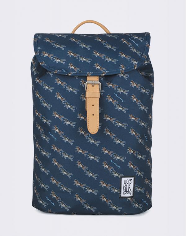 The Pack Society Small Dark Blue Wolf Allover