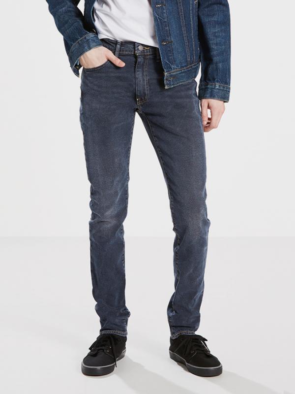 Džíny LEVI'S 519 Extreme Skinny Fit Base 519 Modrá