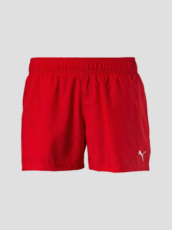 Kraťasy Puma ACTIVE Cat Logo 4 Shorts M red Červená