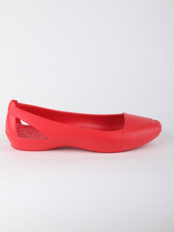 Sandály Crocs Sienna Flat W Červená
