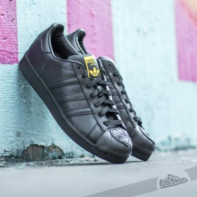 adidas Superstar Pharrell Supershell Carbon Black/ Yellow