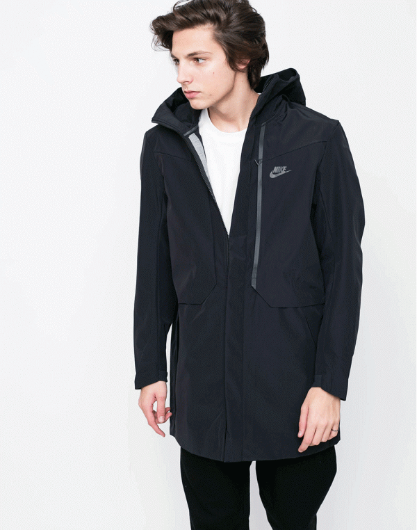 Nike Sportswear Tech Shield BLACK/BLACK M