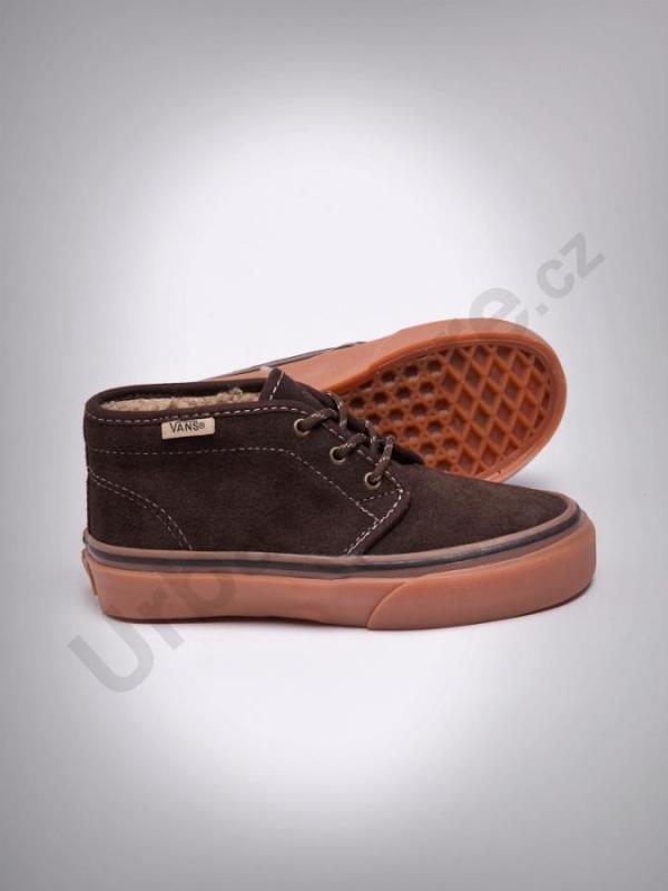 Boty Vans K CHUKKA BOOT Hnědá