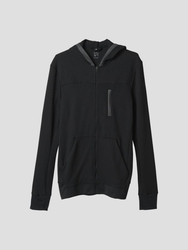 Mikina adidas Performance CITY RGY HOOD M Černá