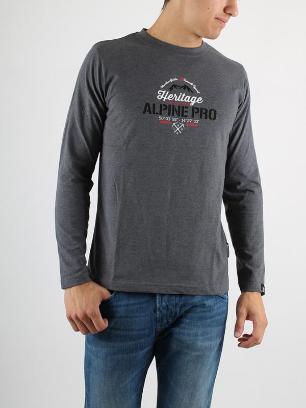Tričko Alpine Pro PERKOS Šedá