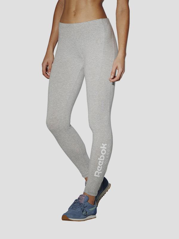 Legíny Reebok Classic F LE MGREYH Šedá